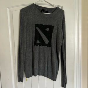 Gray Dota 2 Sweater